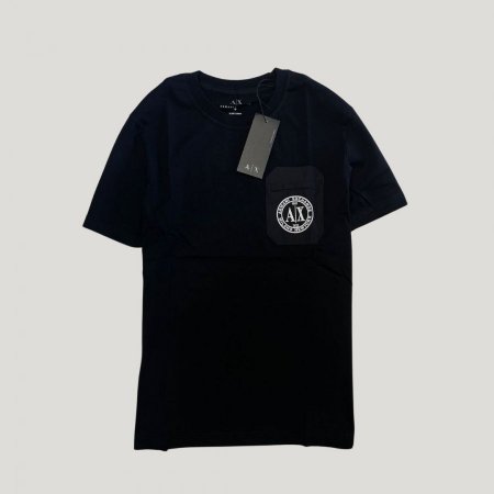 armani t-shirt - أسود